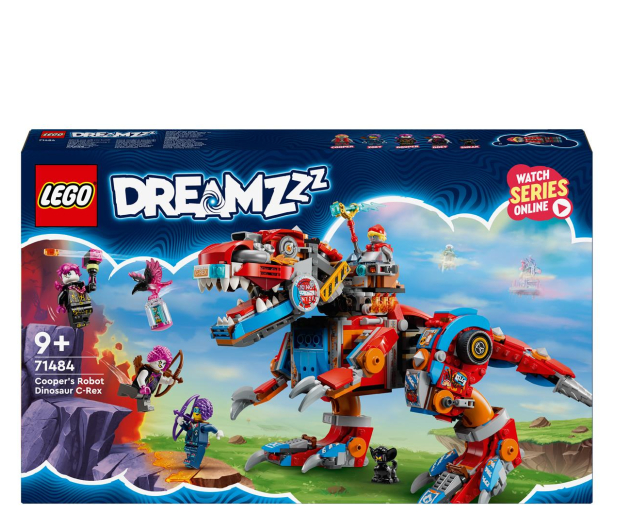 LEGO DREAMZzz 71484 Dinorobot Coopera C-Rex - 1266167 - zdjęcie